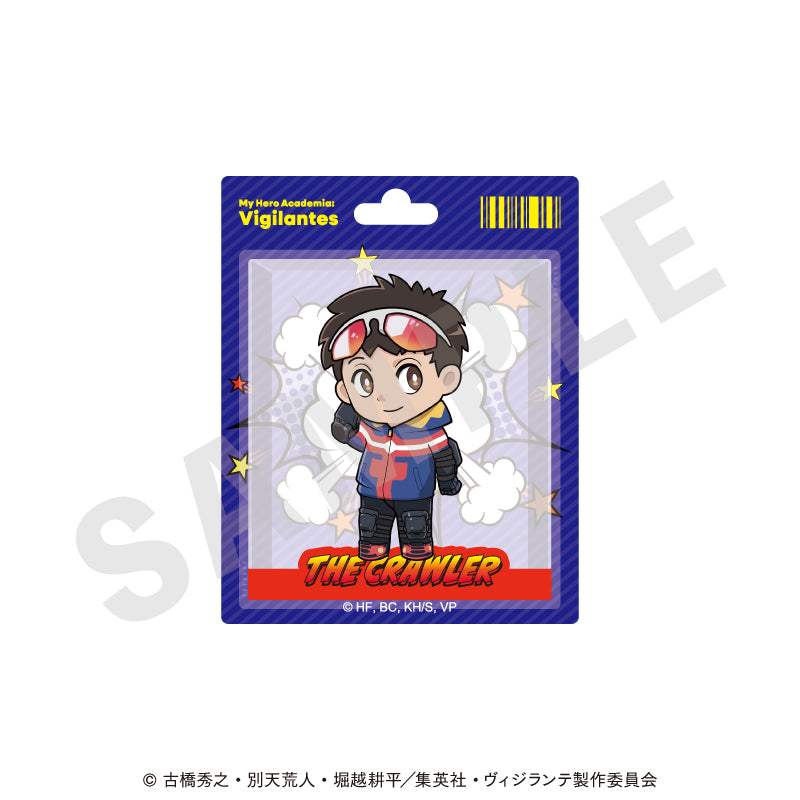 TVアニメ『ヴィジランテ -僕のヒーローアカデミア ILLEGALS-』 のグッズ、灰廻航一のステッカーの画像です