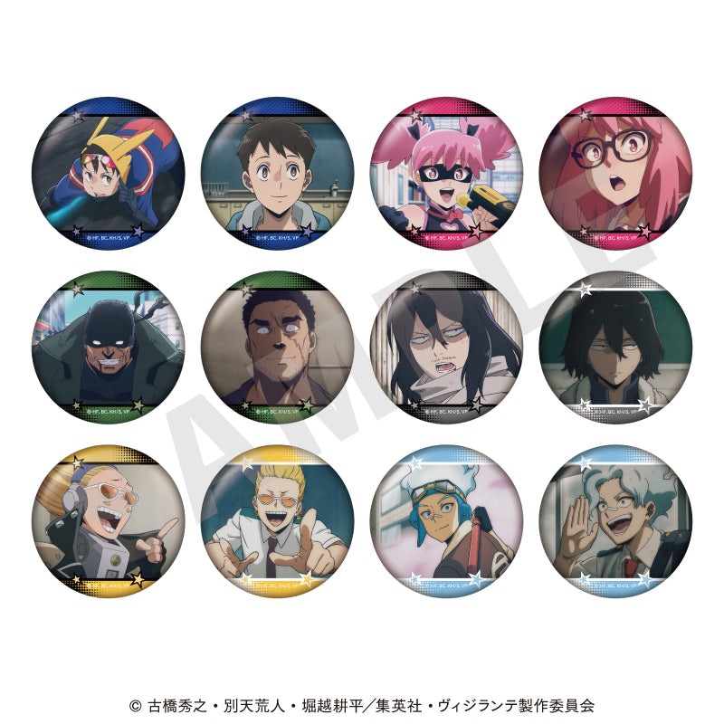 TVアニメ『ヴィジランテ -僕のヒーローアカデミア ILLEGALS-』 のグッズ、缶バッジの1枚目の画像です