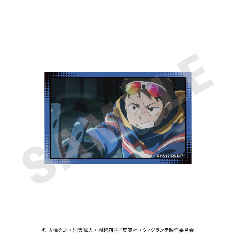 TVアニメ『ヴィジランテ -僕のヒーローアカデミア ILLEGALS-』 のグッズ、灰廻航一のトレーディングカードの画像です