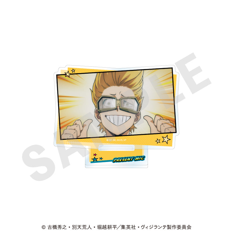 TVアニメ『ヴィジランテ -僕のヒーローアカデミア ILLEGALS-』 のグッズ、プレゼント・マイクのアクリルスタンドの画像です