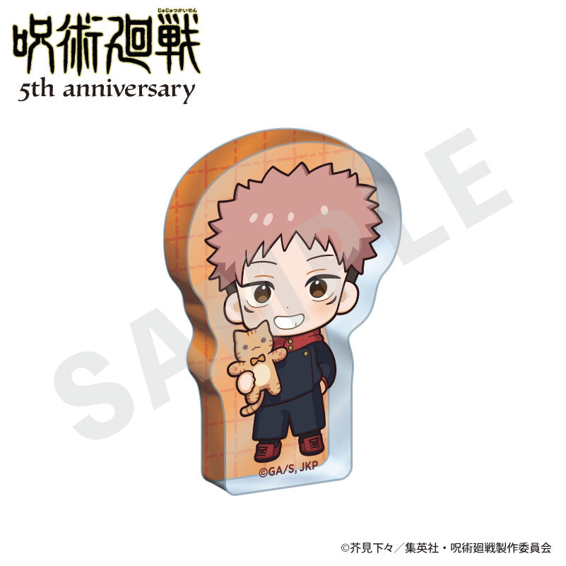 呪術廻戦 のグッズ、虎杖悠仁のアクリルブロックの画像です
