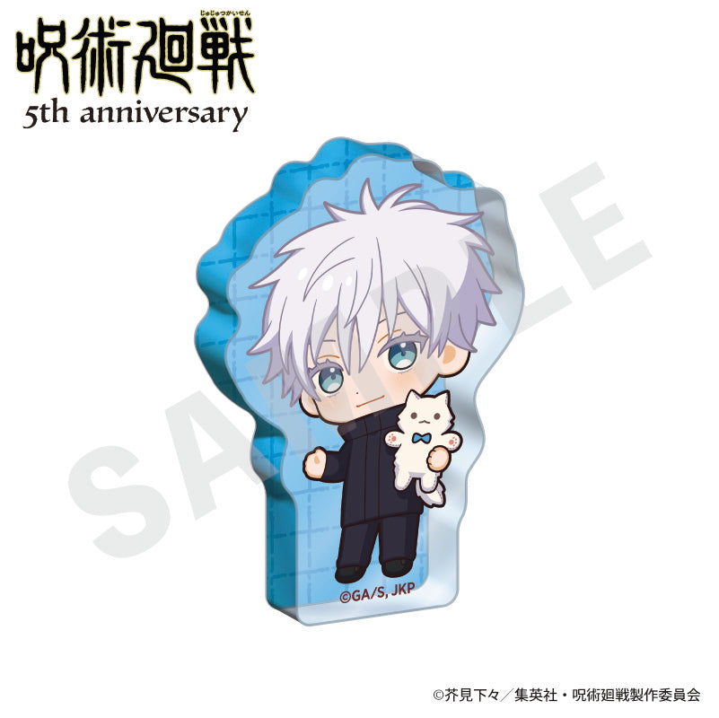 呪術廻戦 のグッズ、五条悟のアクリルブロックの画像です