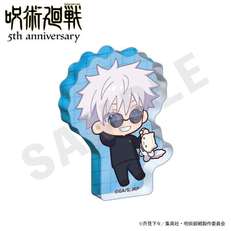 呪術廻戦 のグッズ、五条悟のアクリルブロックの画像です