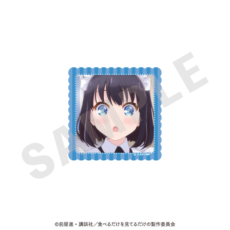 TVアニメ「メイドさんは食べるだけ」 のグッズ、橘スズメのステッカーの3枚目の画像です