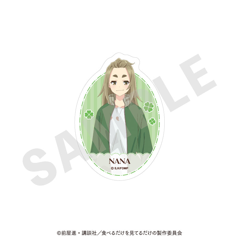 TVアニメ「メイドさんは食べるだけ」 のグッズ、小松菜々のステッカーの2枚目の画像です