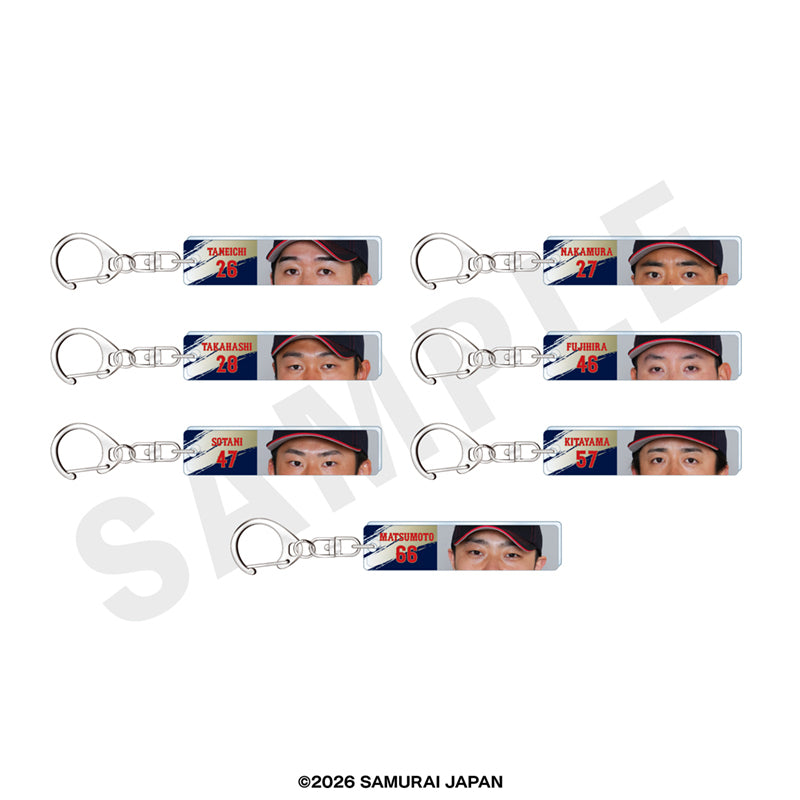 野球日本代表 侍ジャパン のグッズ、アクリルキーホルダーの4枚目の画像です