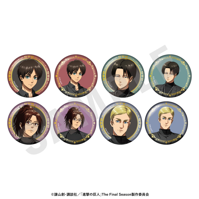 進撃の巨人 のグッズ、缶バッジの1枚目の画像です