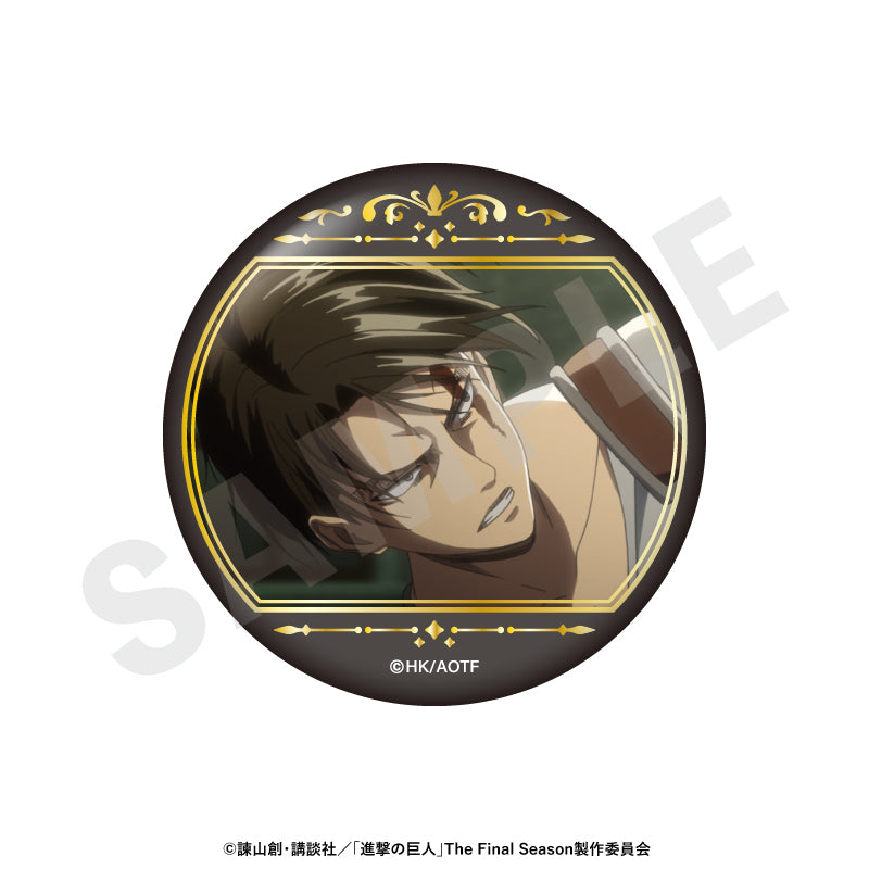 単品】TVアニメ『進撃の巨人』 トレーディングキラキラ場面写缶バッジ