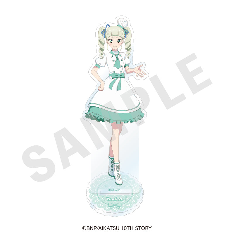 アイカツ！ 10th STORY ～未来へのSTARWAY～ のグッズ、藤堂ユリカのアクリルスタンドの画像です