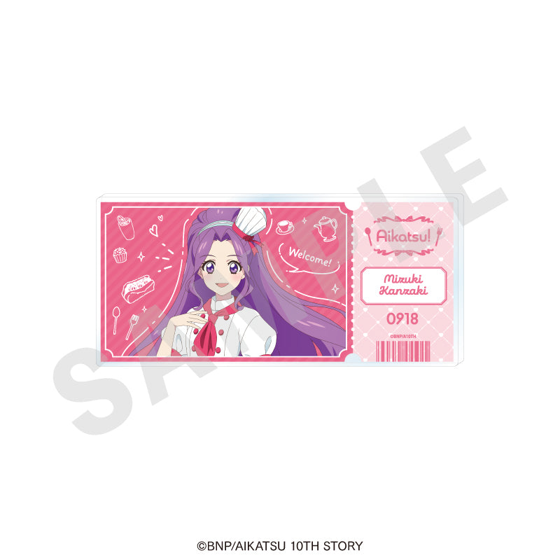 アイカツ！ 10th STORY ～未来へのSTARWAY～ のグッズ、神崎美月のアクリルブロックの画像です