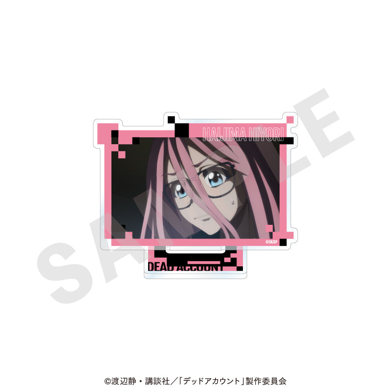 TVアニメ『デッドアカウント』 のグッズ、灰島ひよりのアクリルスタンドの画像です
