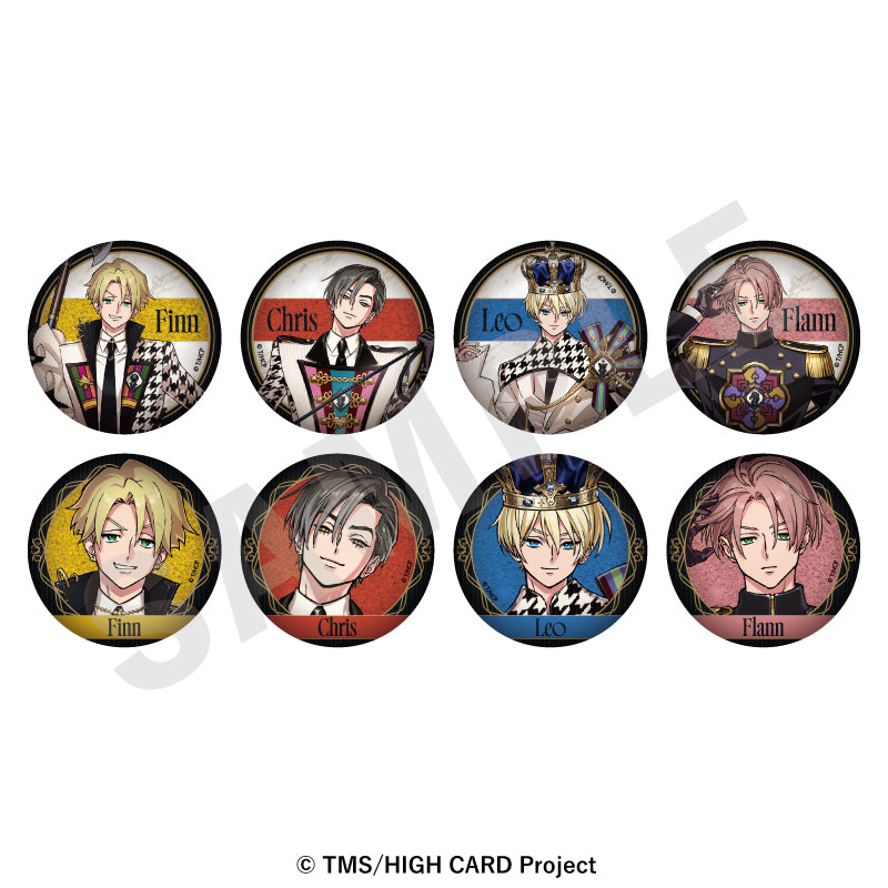 『HIGH CARD』 のグッズ、缶バッジの1枚目の画像です