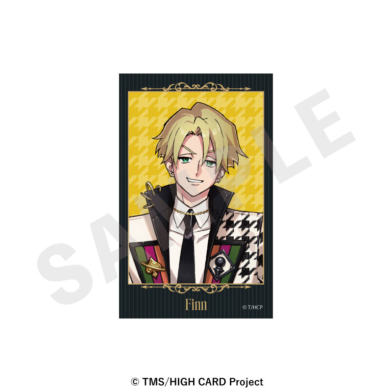 『HIGH CARD』 のグッズ、フィン・オールドマンのブロマイドの画像です