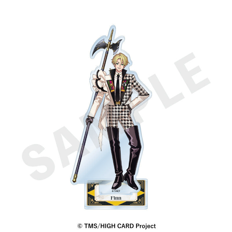 『HIGH CARD』 のグッズ、フィン・オールドマンのアクリルスタンドの画像です