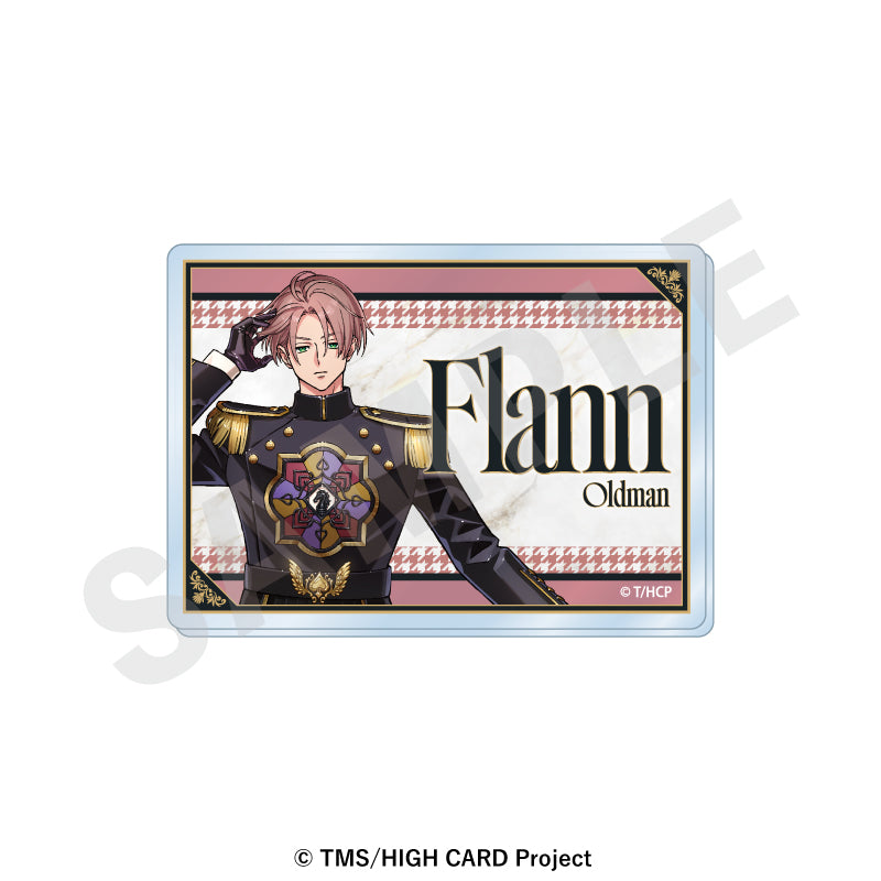 『HIGH CARD』 のグッズ、フラン・オールドマンのお名前バッジの画像です