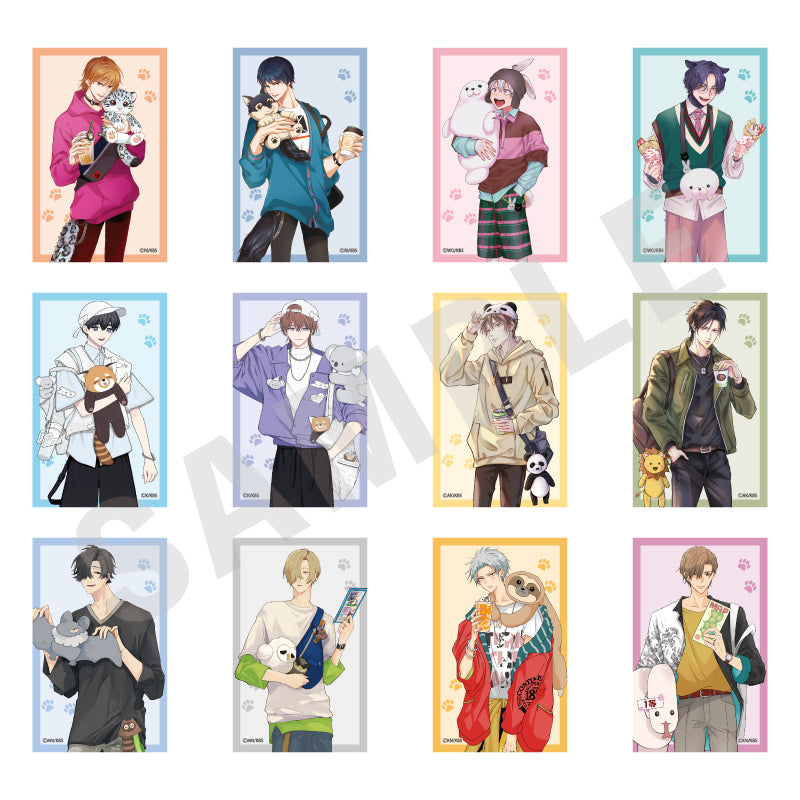 光文社アニメイトBLフェア～動物園デート編～ のグッズ、トレーディングカードの1枚目の画像です