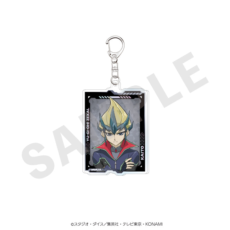 遊☆戯☆王ZEXAL のグッズ、天城カイトのアクリルキーホルダーの画像です