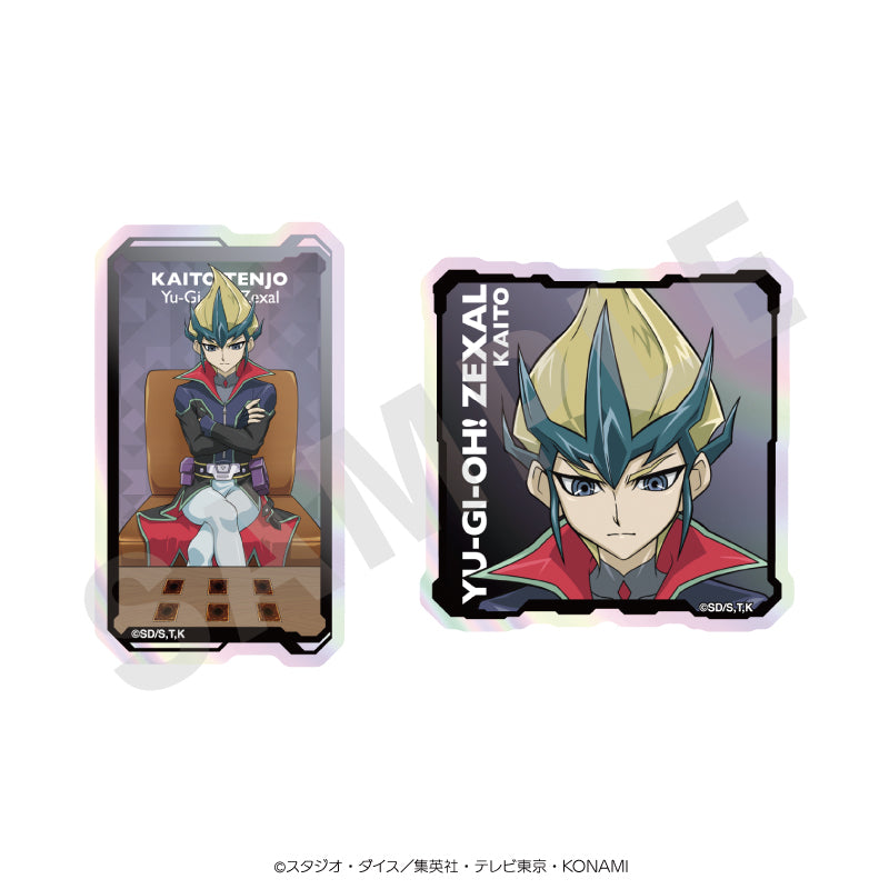 遊☆戯☆王ZEXAL のグッズ、天城カイトのオーロラステッカーの1枚目の画像です