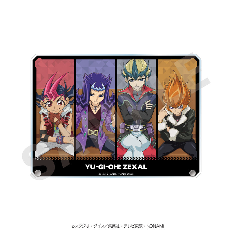 遊☆戯☆王ZEXAL のグッズ、アクリルプレートの画像です