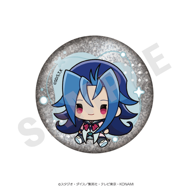 遊☆戯☆王ZEXAL のグッズ、神代璃緒の缶バッジの画像です
