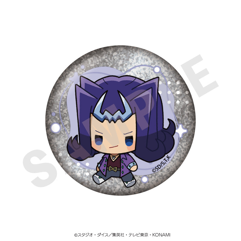 遊☆戯☆王ZEXAL のグッズ、神代凌牙の缶バッジの画像です