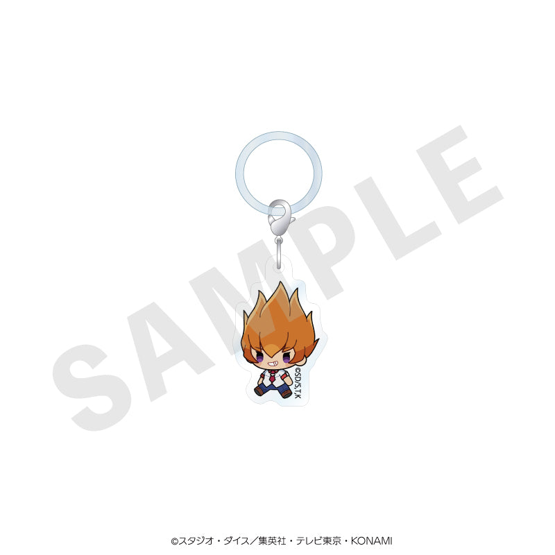 遊☆戯☆王ZEXAL のグッズ、真月零のアクリルチャームの画像です
