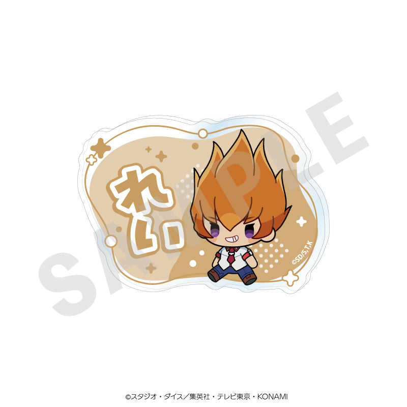 遊☆戯☆王ZEXAL のグッズ、真月零のお名前バッジの画像です