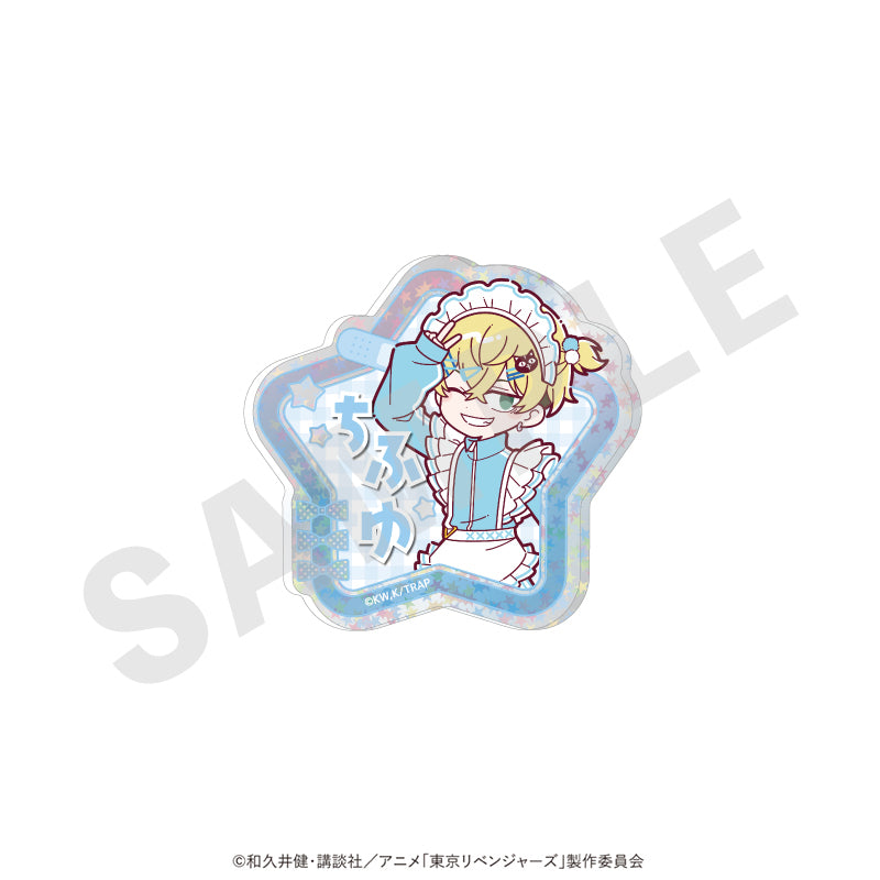 東京リベンジャーズ のグッズ、松野 千冬のお名前バッジの画像です