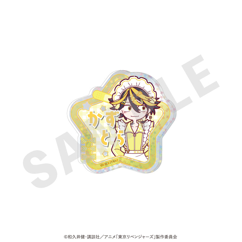 東京リベンジャーズ のグッズ、羽宮 一虎のお名前バッジの画像です