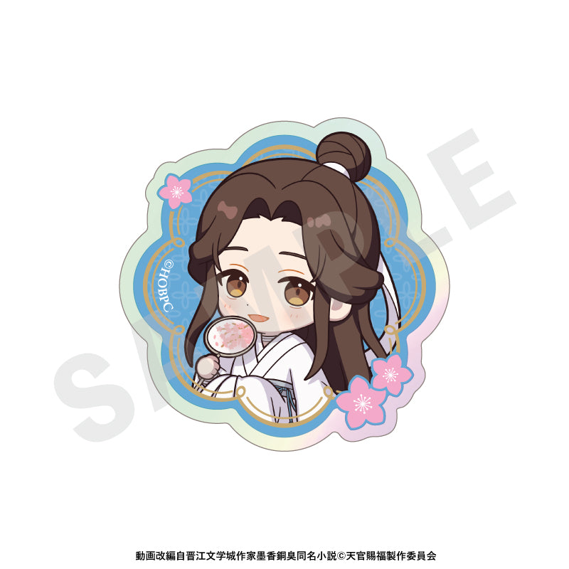 天官賜福 のグッズ、花城、謝憐のオーロラステッカーの2枚目の画像です