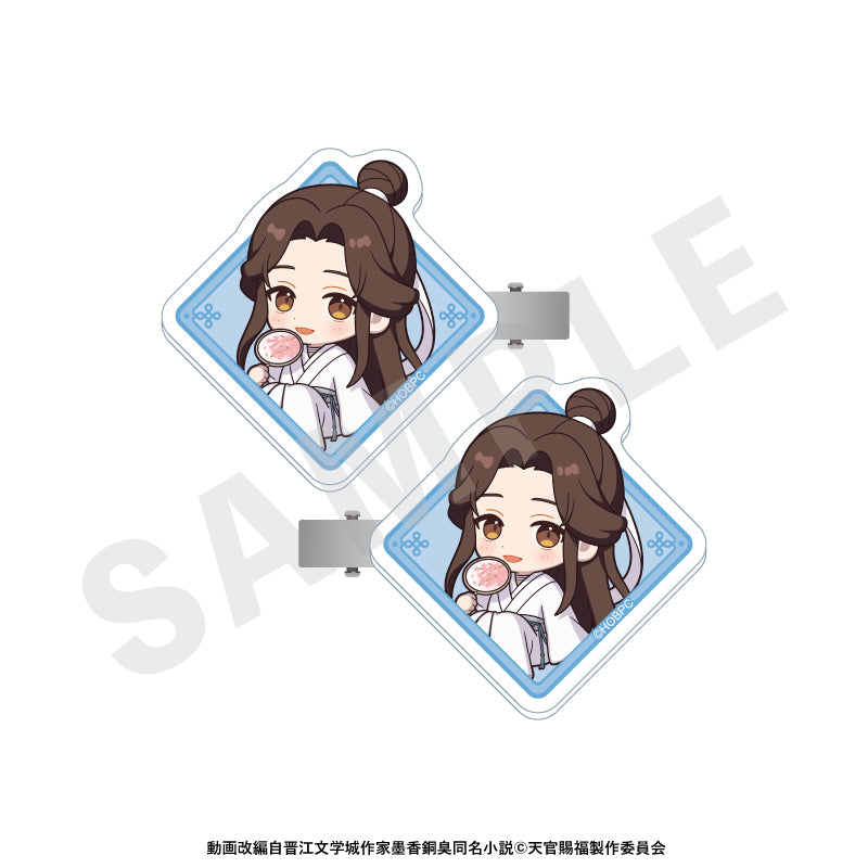 天官賜福 のグッズ、謝憐のアクリルクリップの2枚目の画像です