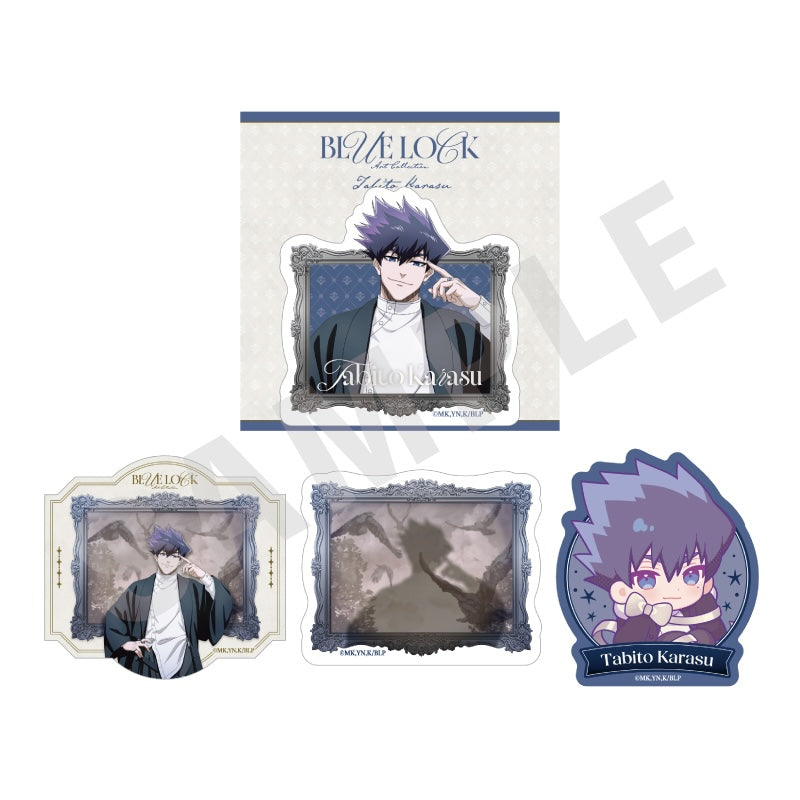 ブルーロック のグッズ、烏旅人のステッカーの1枚目の画像です
