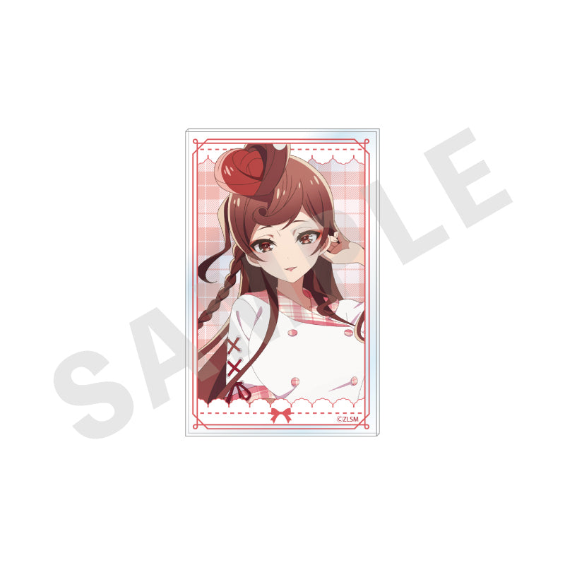 劇場版『ゾンビランドサガ ゆめぎんがパラダイス』 のグッズ、ゆうぎりのアクリルカードの画像です