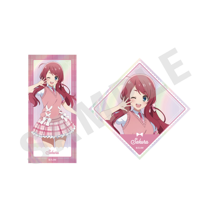 劇場版『ゾンビランドサガ ゆめぎんがパラダイス』 のグッズ、源さくらのステッカーの画像です