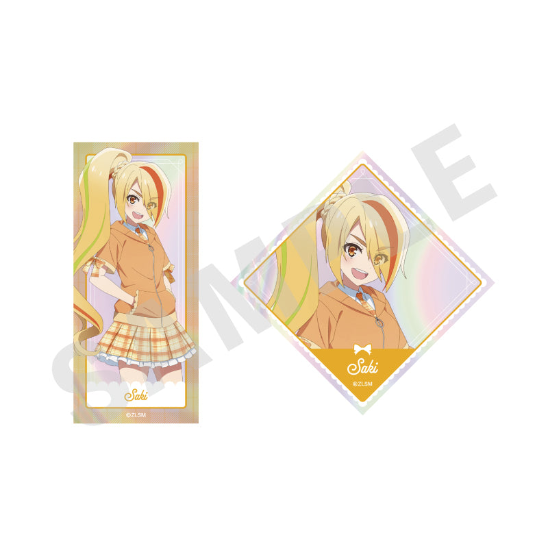 劇場版『ゾンビランドサガ ゆめぎんがパラダイス』 のグッズ、二階堂サキのステッカーの画像です