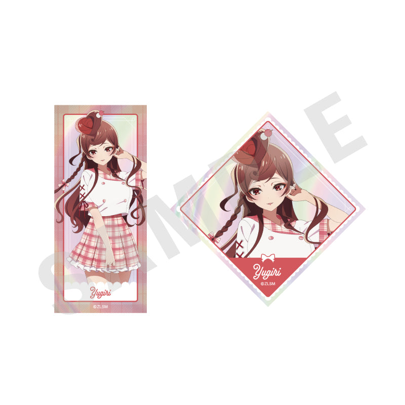 劇場版『ゾンビランドサガ ゆめぎんがパラダイス』 のグッズ、ゆうぎりのステッカーの画像です