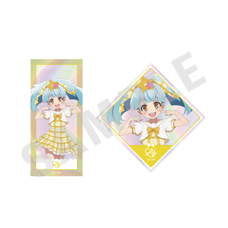 劇場版『ゾンビランドサガ ゆめぎんがパラダイス』 のグッズ、星川リリィのステッカーの画像です