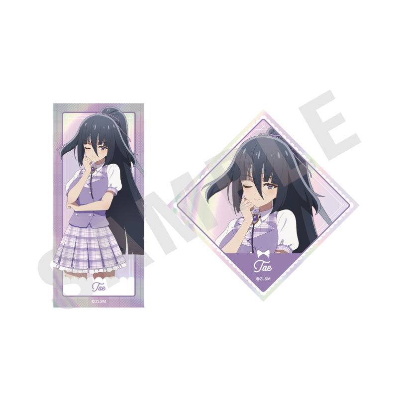 劇場版『ゾンビランドサガ ゆめぎんがパラダイス』 のグッズ、山田たえのステッカーの画像です