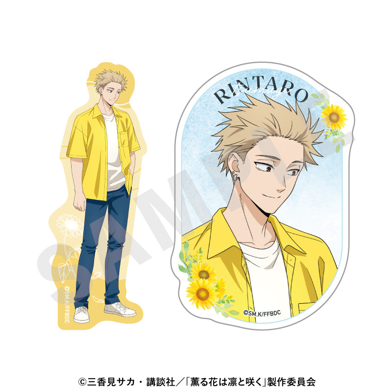 TVアニメ「薫る花は凛と咲く」 のグッズ、紬凛太郎のステッカーの画像です