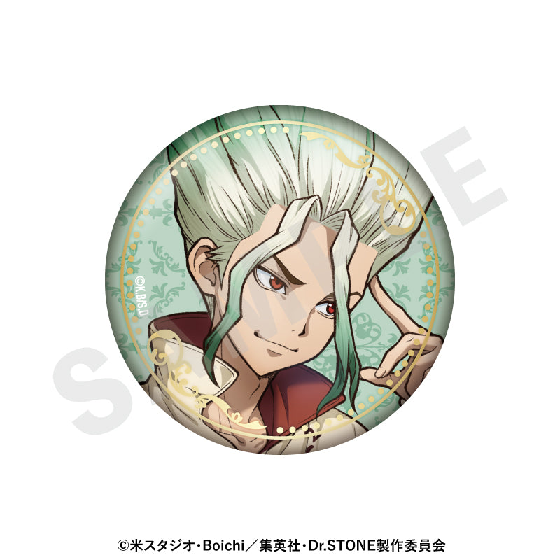 Ｄｒ．ＳＴＯＮＥ のグッズ、石神千空の缶バッジの2枚目の画像です