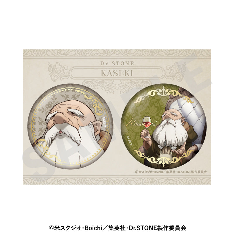 Ｄｒ．ＳＴＯＮＥ のグッズ、カセキの缶バッジの1枚目の画像です