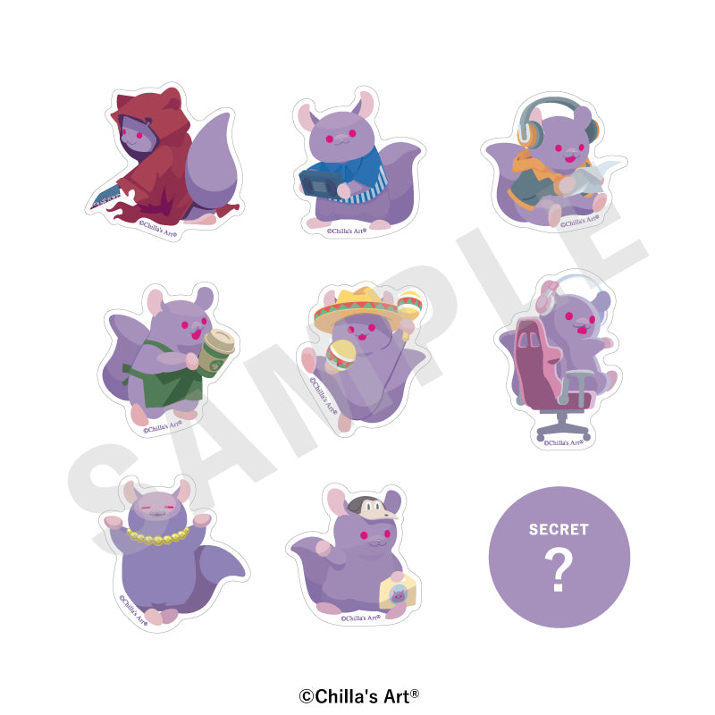 Chilla's Art のグッズ、ステッカーの1枚目の画像です