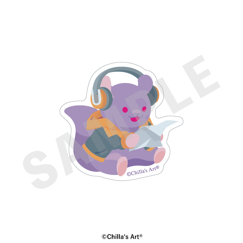 Chilla's Art のグッズ、ステッカーの4枚目の画像です