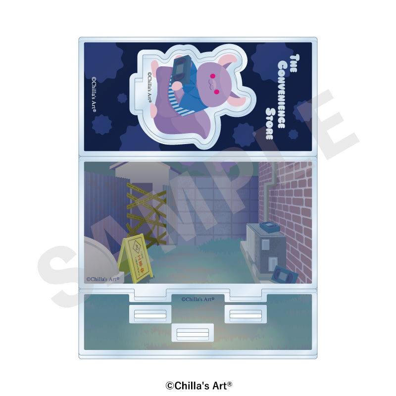 Chilla's Art のグッズ、夜勤事件のアクリルジオラマの2枚目の画像です