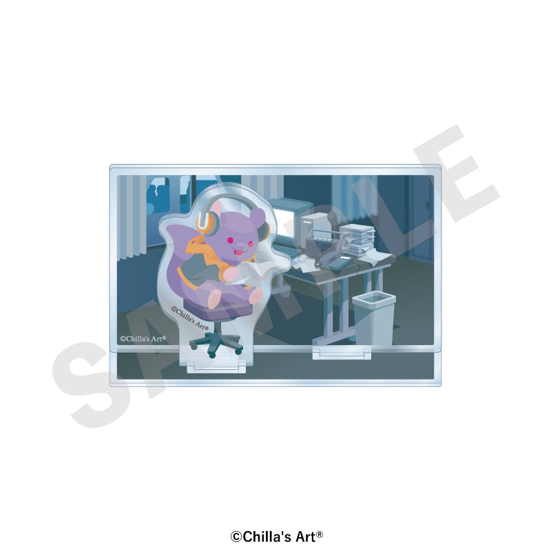 Chilla's Art のグッズ、深夜放送のアクリルジオラマの1枚目の画像です