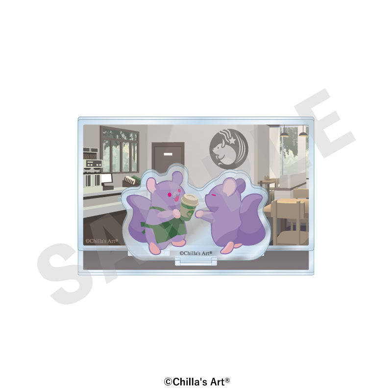 Chilla's Art のグッズ、閉店事件のアクリルジオラマの1枚目の画像です