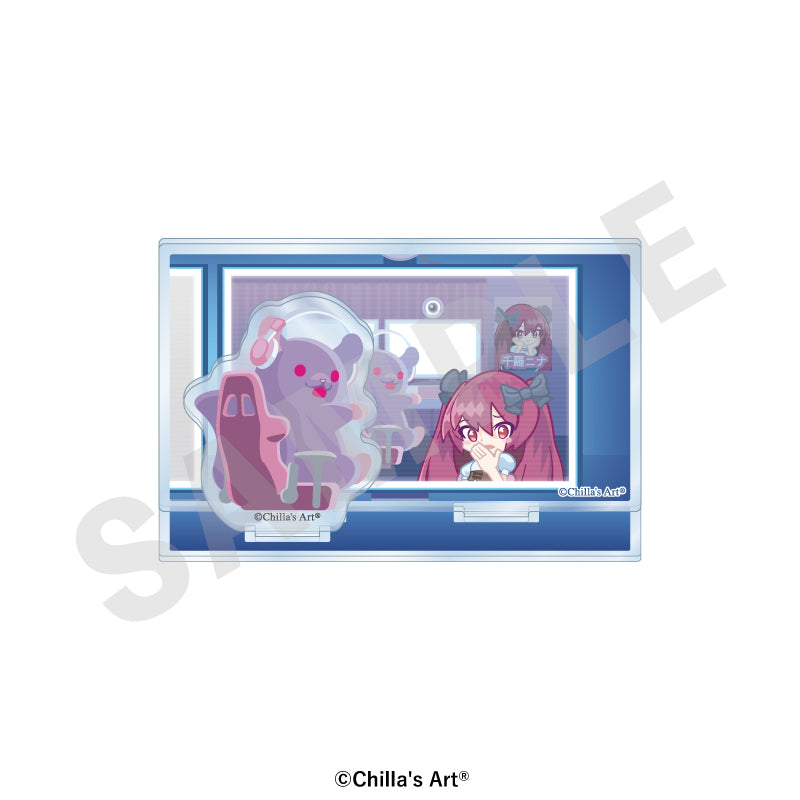 Chilla's Art のグッズ、パラソーシャルのアクリルジオラマの1枚目の画像です