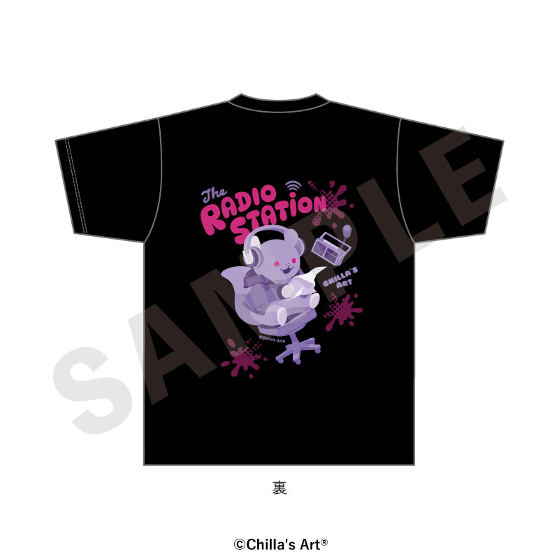 Chilla's Art のグッズ、深夜放送のTシャツの3枚目の画像です