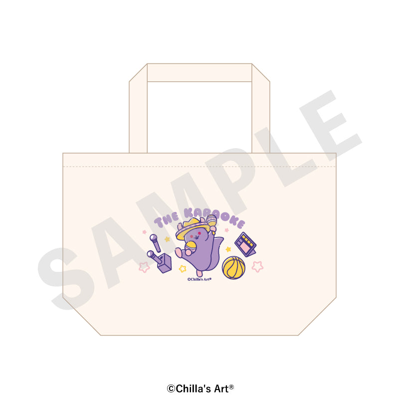 Chilla's Art のグッズ、ヒトカラのトートバッグの画像です