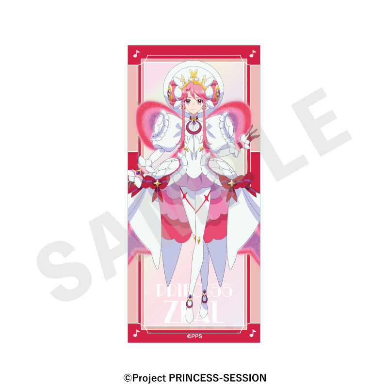 オリジナルTVアニメ「プリンセッション・オーケストラ」 ～favorite series～のグッズ、プリンセス・ジールのオーロラステッカーの2枚目の画像です
